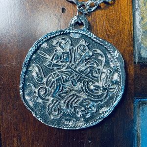 Night is Shining Armor Necklace by Judy Lee